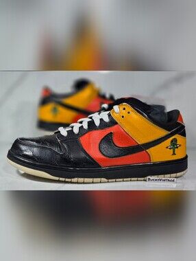 Vintage 2005 Nike Dunk SB Low Raygun HOME Mens Size 13 OG Pink Box Authentic